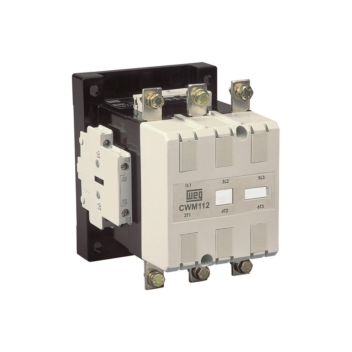 CWM112-22-30E02 Contactor – 112 A, 24-28V 50/60Hz-DC, 3 NO