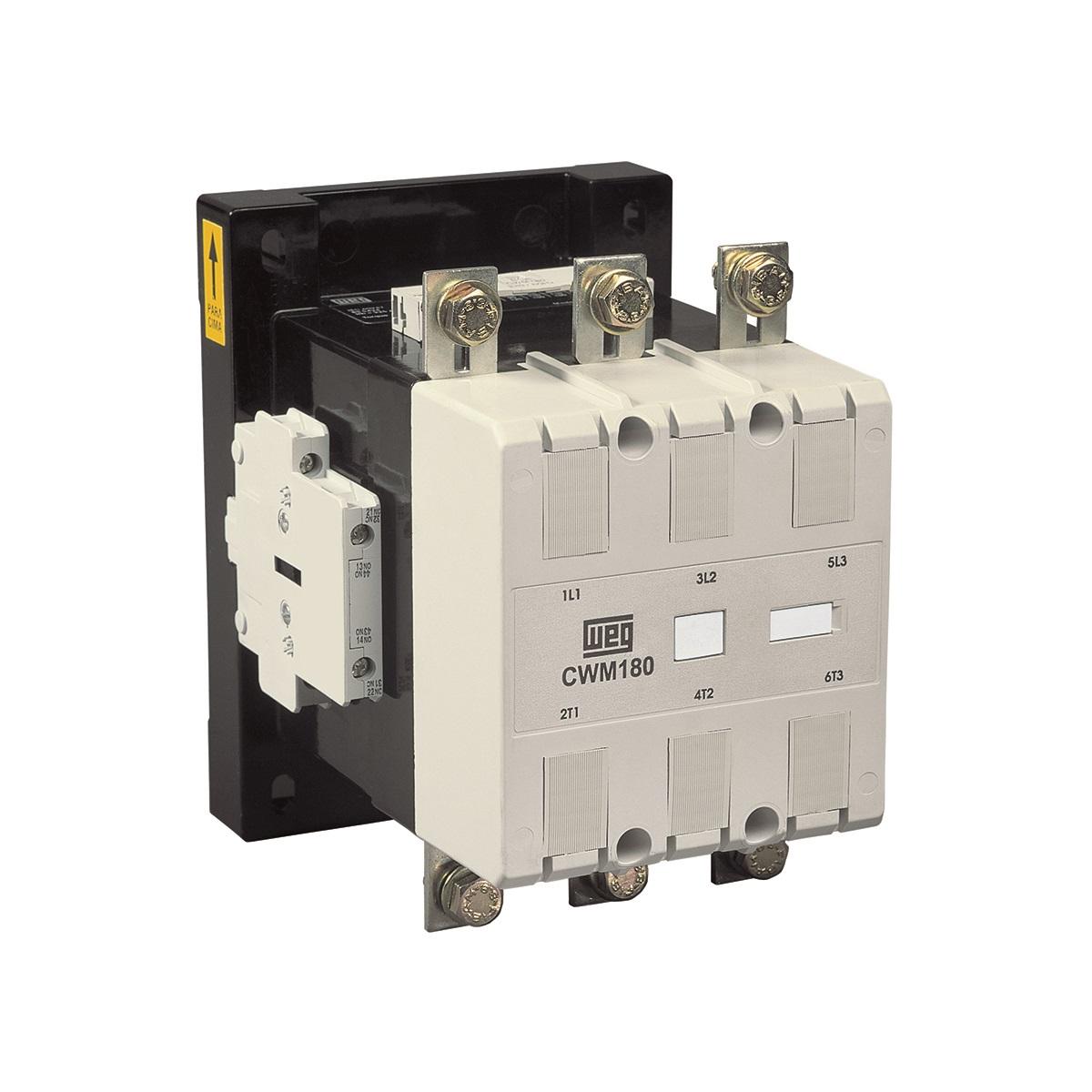 CWM180-22-30E02 Contactor – 180 A, 24-28V 50/60Hz-DC, 3 NO