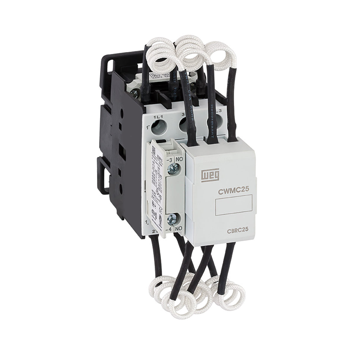 CWMC Contactor – 25 A / (AC-6b - T = 55°C) 30 A, 180V 50Hz/208V 60Hz(0,75), 3 NO