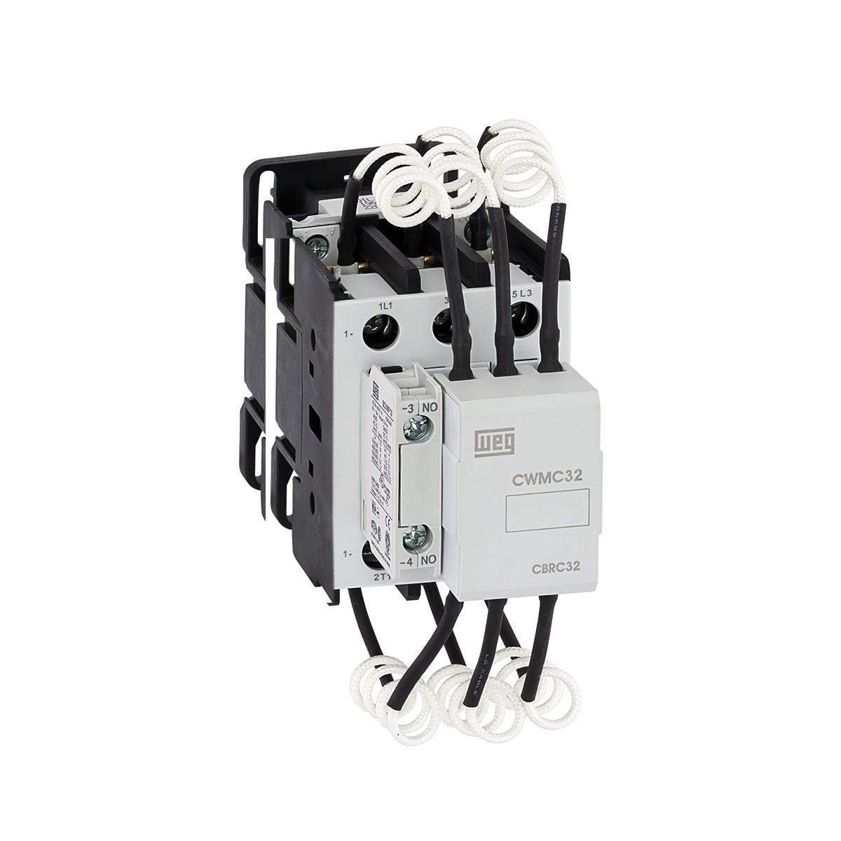 CWMC Contactor – 32 A / (AC-6b - T = 55°C) 40 A, 400-415V 50Hz/480V 60Hz(0,75), 3 NO