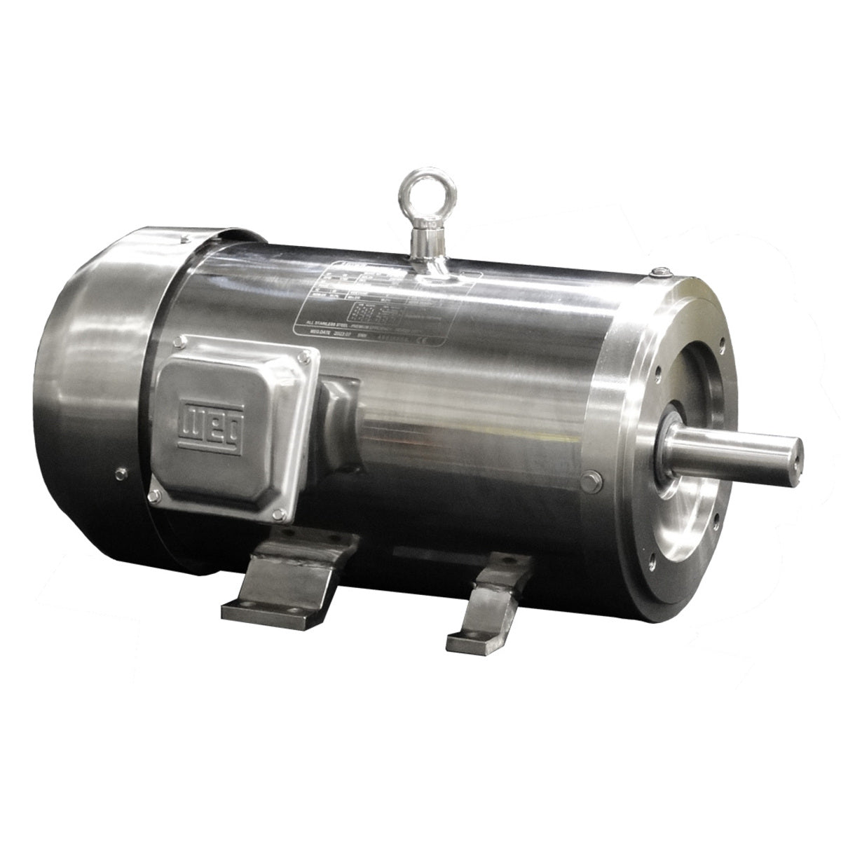 WEG Shark 3HP Foot-mounted TEFC washdown motor
