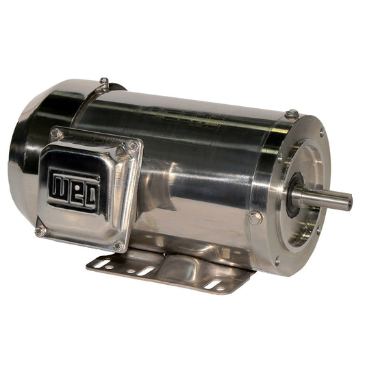 WEG Shark 1HP Foot-mounted TEFC washdown motor