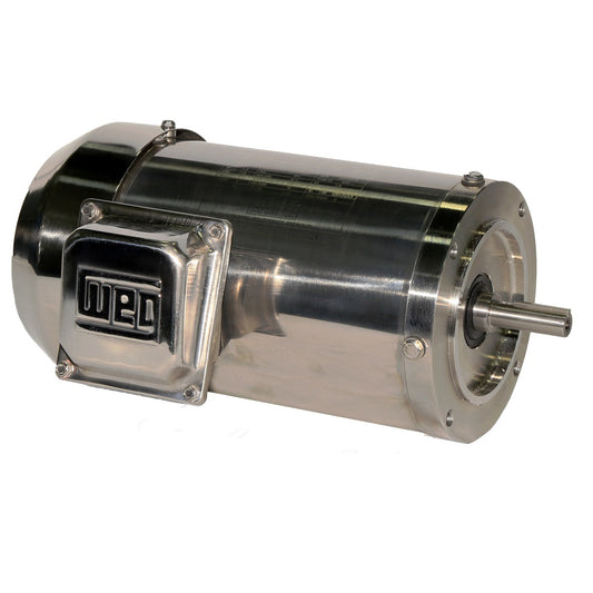 WEG Shark 3HP Footless TEFC washdown motor